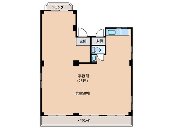 パールハイツ御影の物件間取画像